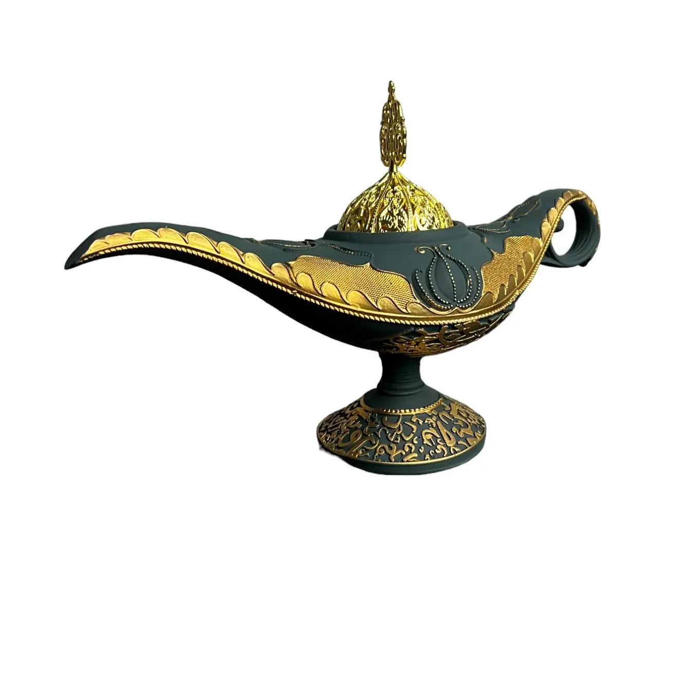 Arabian Incense Burner Aladdin Lamp, Home Fragrance Aroma Freshener, Decorative Gift for Home Supplies