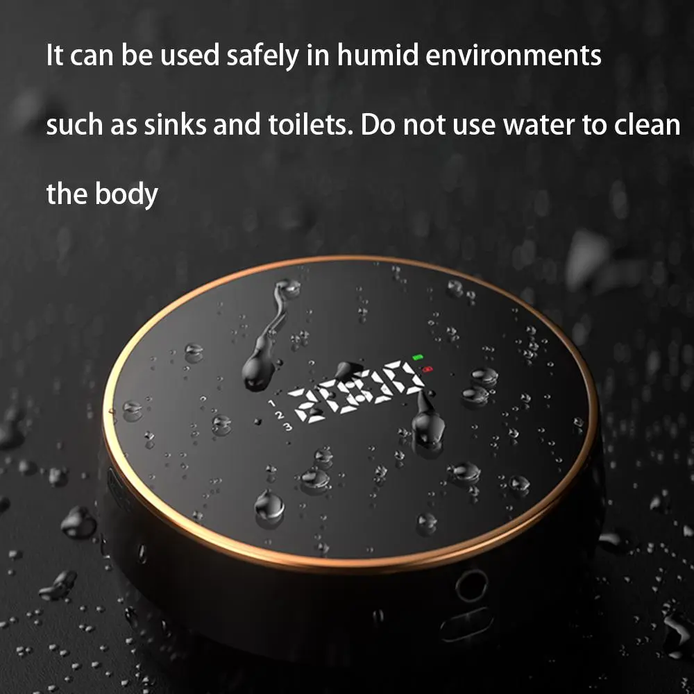 Wall Mounted Automatic Soap Dispenser, 1 Count Rechargeable Touchless Auto Foaming Soap Dispenser, Electric Smart Soap Dispenser for Bathroom Kitchen Restroom