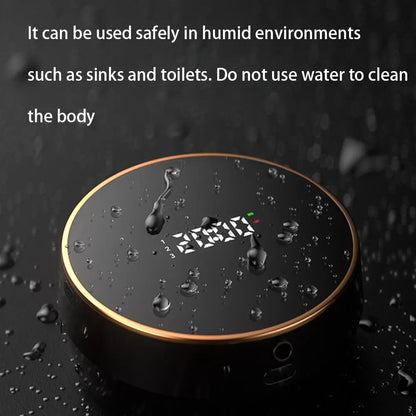 Wall Mounted Automatic Soap Dispenser, 1 Count Rechargeable Touchless Auto Foaming Soap Dispenser, Electric Smart Soap Dispenser for Bathroom Kitchen Restroom