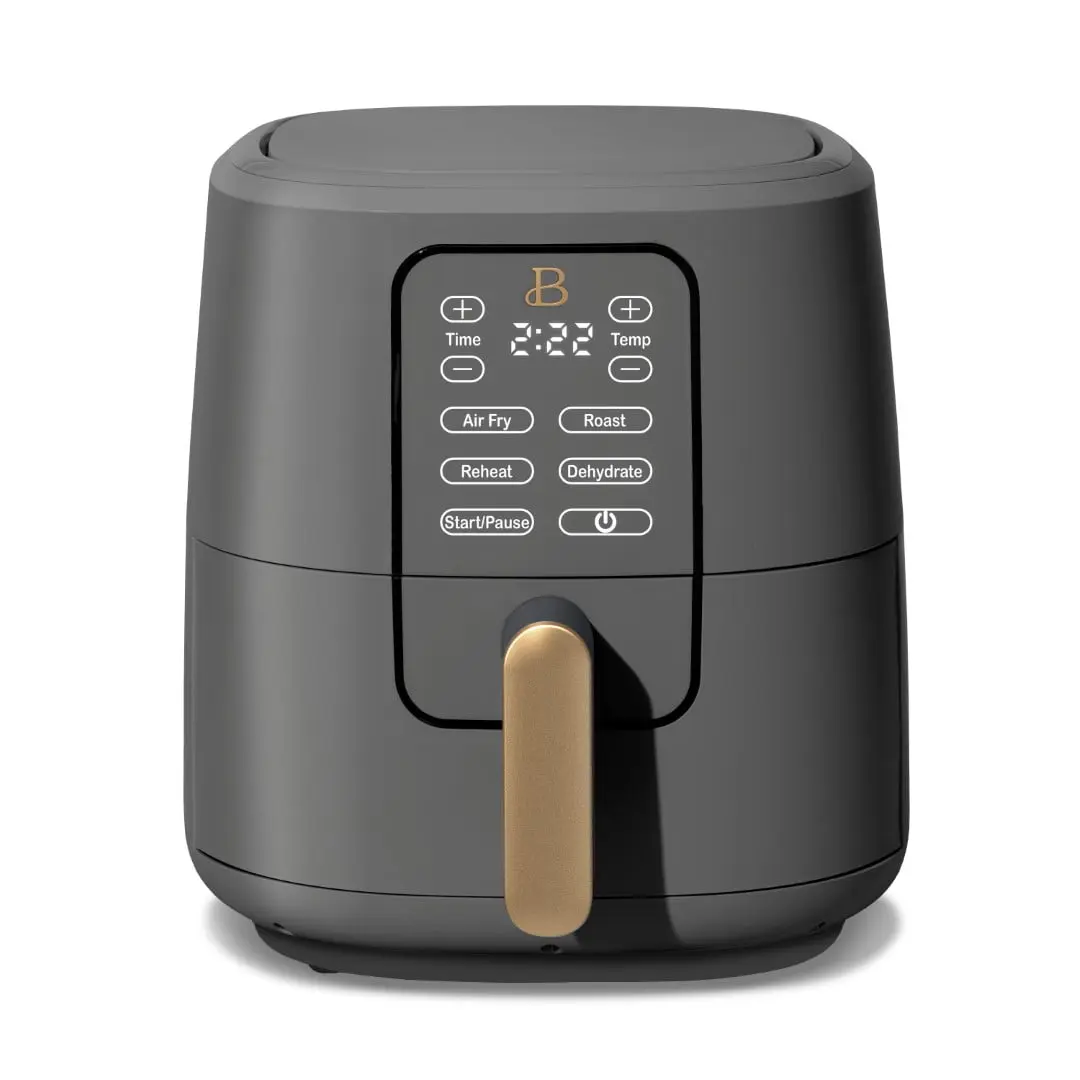 Beautiful 6 Qt Air Fryer with Turbocrisp Technology, Starry Night by Drew Barrymore, Blue