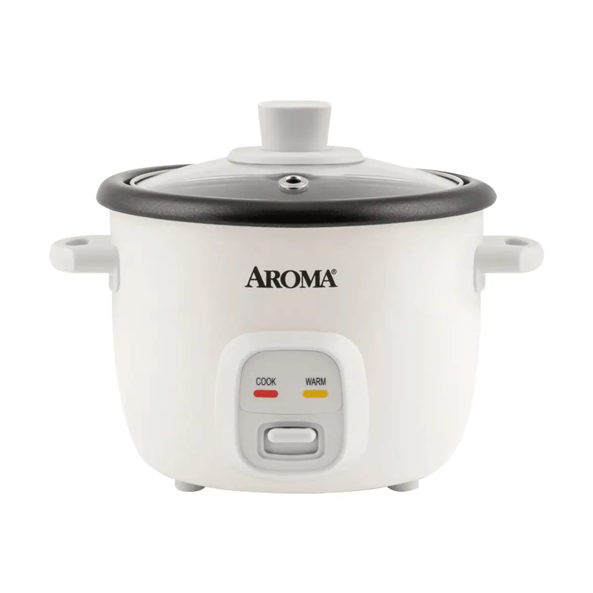 Smart Insulated Rice Cooker Mini Rice Cooker AROMA 4-Cup Cooked Rice White, Cream, or Pink Approx. 1L ARC-302NG