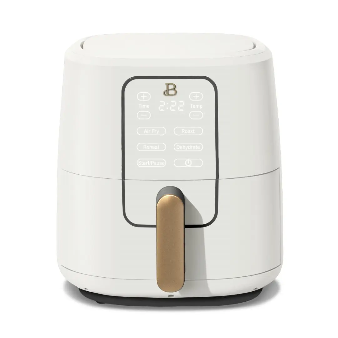 Beautiful 6 Qt Air Fryer with Turbocrisp Technology, Starry Night by Drew Barrymore, Blue