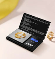 Digital Scale for Kitchen and Jewelry with Tare Function, 500G/0.01G Precision, Easy to Use and Compact Design