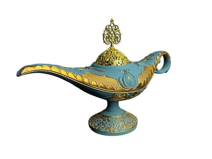 Arabian Incense Burner Aladdin Lamp, Home Fragrance Aroma Freshener, Decorative Gift for Home Supplies