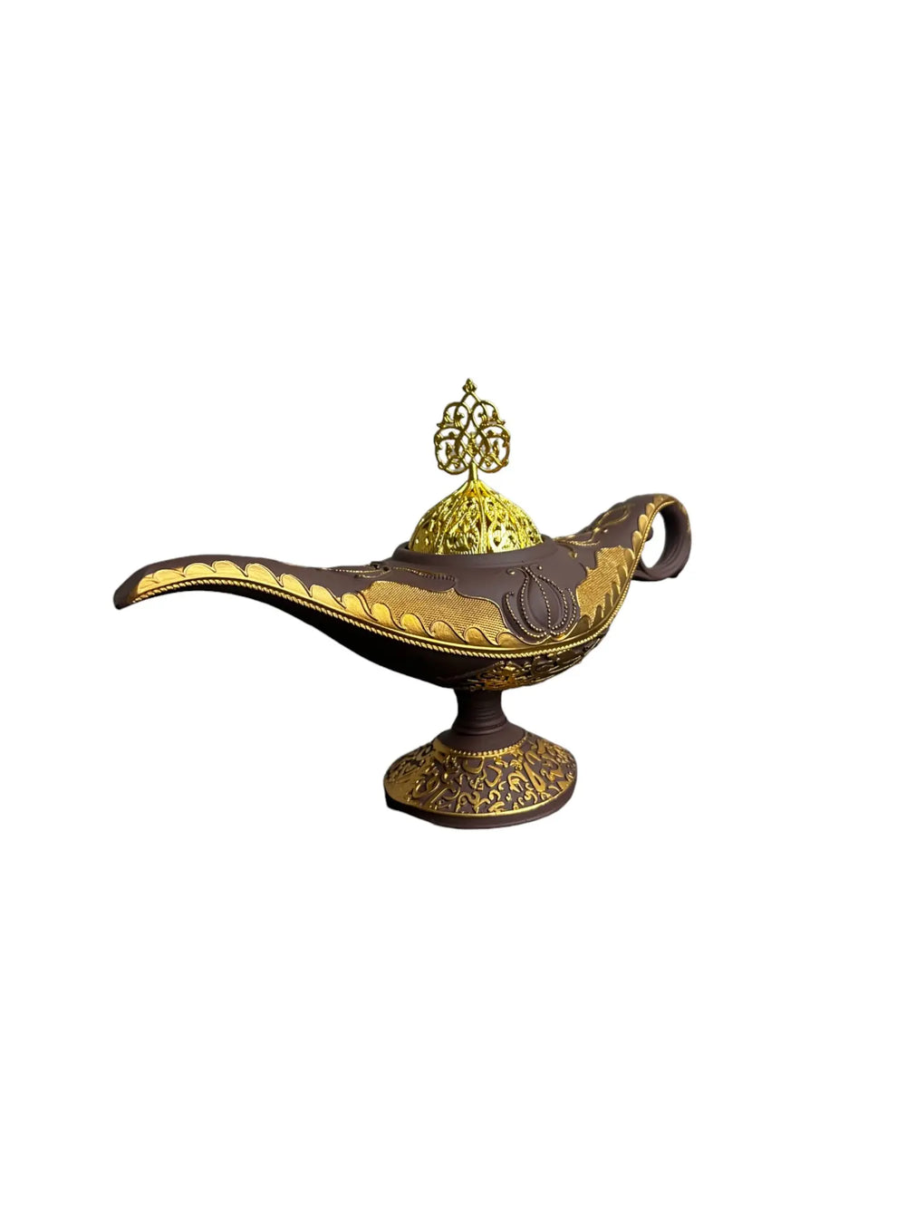 Arabian Incense Burner Aladdin Lamp, Home Fragrance Aroma Freshener, Decorative Gift for Home Supplies
