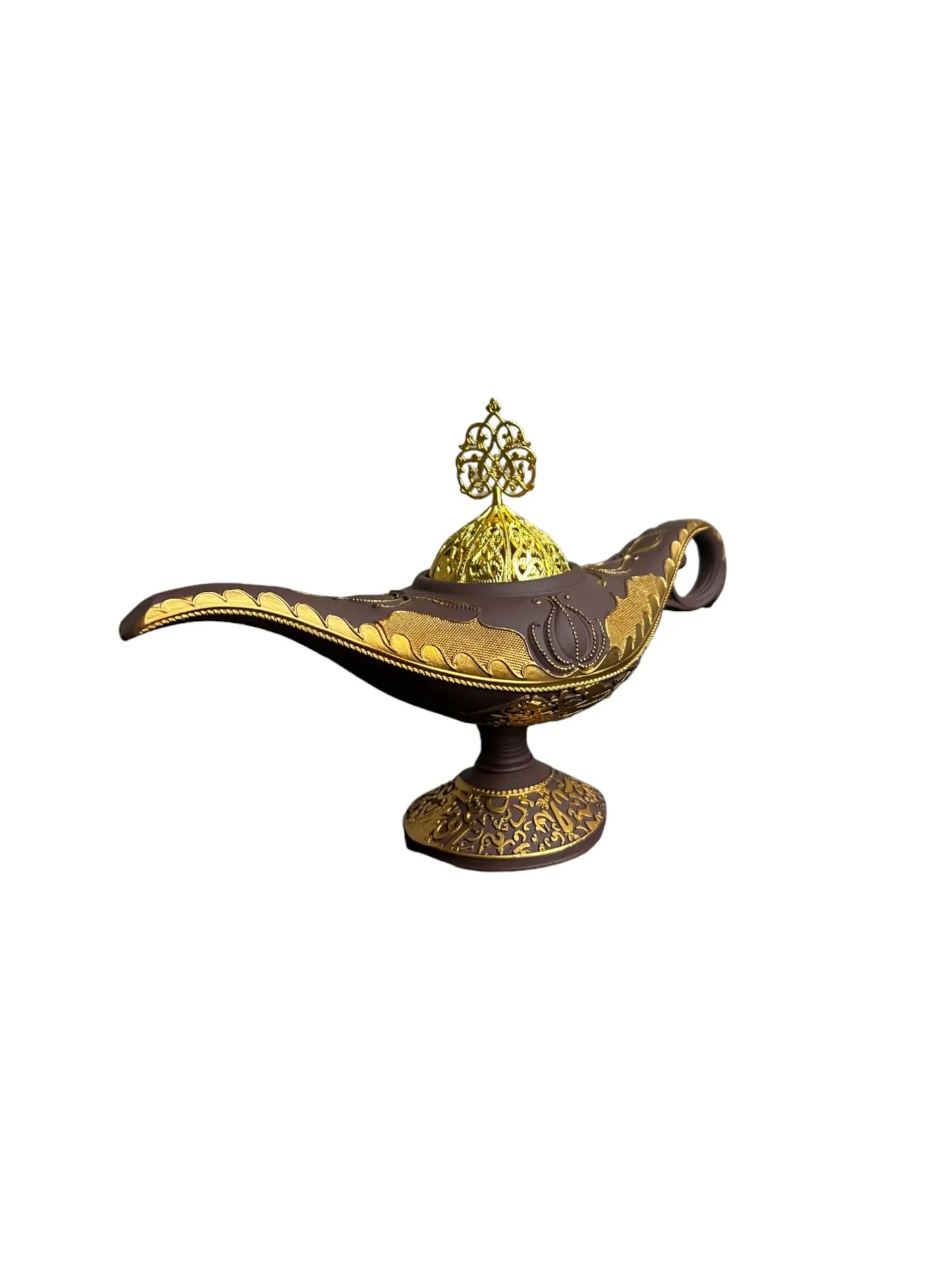 Arabian Incense Burner Aladdin Lamp, Home Fragrance Aroma Freshener, Decorative Gift for Home Supplies