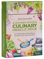 A Kitchen Witch'S Culinary Oracle Deck - Gain Daily Insight and Bring Magic to Your Meals with Everyday Ingredients in This Easy to Use Oracle Deck
