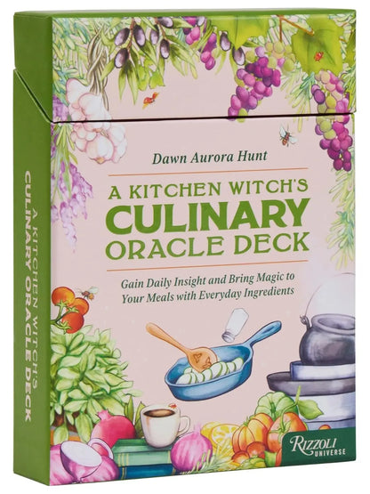A Kitchen Witch'S Culinary Oracle Deck - Gain Daily Insight and Bring Magic to Your Meals with Everyday Ingredients in This Easy to Use Oracle Deck