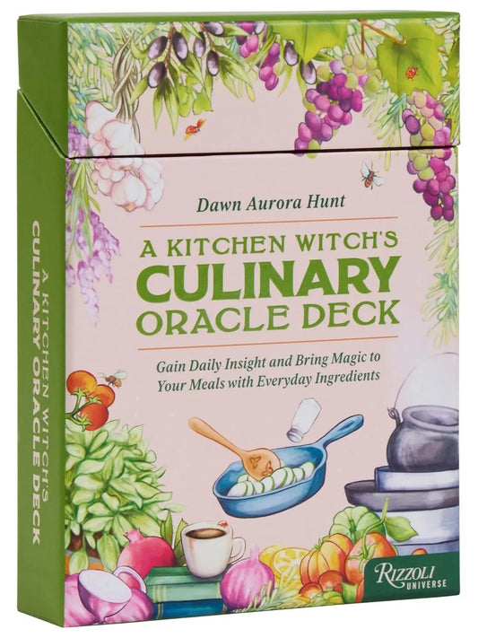 A Kitchen Witch'S Culinary Oracle Deck - Gain Daily Insight and Bring Magic to Your Meals with Everyday Ingredients in This Easy to Use Oracle Deck