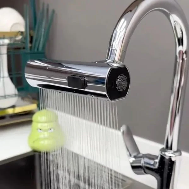 Kitchen Luxe -  Kitchen Faucet Attachment Shower Style Easy Setup