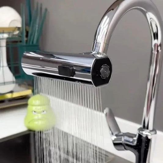 Kitchen Luxe -  Kitchen Faucet Attachment Shower Style Easy Setup
