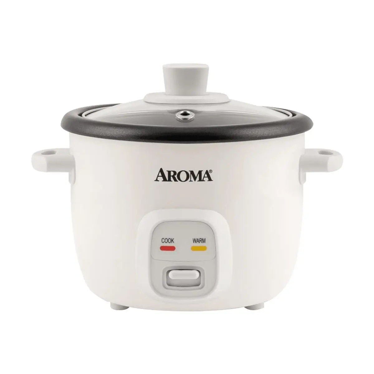 Smart Insulated Rice Cooker Mini Rice Cooker AROMA 4-Cup Cooked Rice White, Cream, or Pink Approx. 1L ARC-302NG
