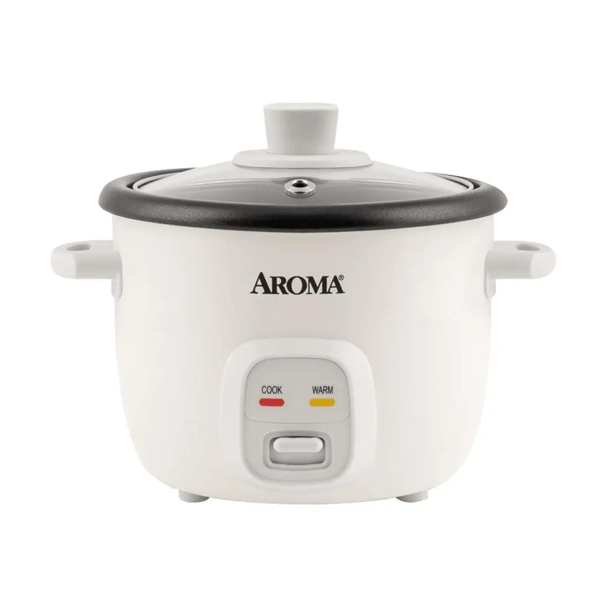 Smart Insulated Rice Cooker Mini Rice Cooker AROMA 4-Cup Cooked Rice White, Cream, or Pink Approx. 1L ARC-302NG