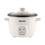 Smart Insulated Rice Cooker Mini Rice Cooker AROMA 4-Cup Cooked Rice White, Cream, or Pink Approx. 1L ARC-302NG
