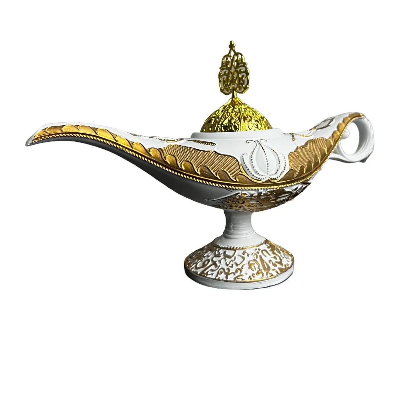 Arabian Incense Burner Aladdin Lamp, Home Fragrance Aroma Freshener, Decorative Gift for Home Supplies