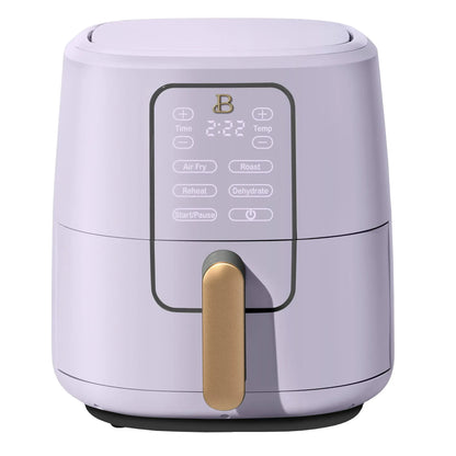 Beautiful 6 Qt Air Fryer with Turbocrisp Technology, Starry Night by Drew Barrymore, Blue