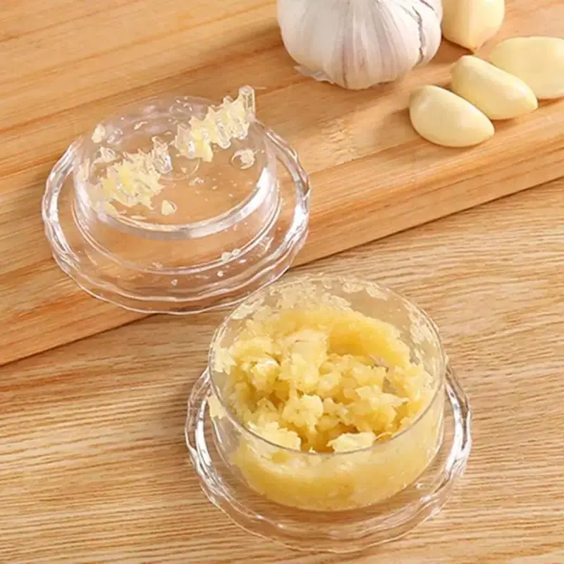 Manual Garlic Twister & Masher, Multi-Functional Mincer & Grinder for Garlic, Onion, Ginger, Herbs, Nuts, Impact Resistant Kitchen Gadget & Home Accessory