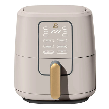 Beautiful 6 Qt Air Fryer with Turbocrisp Technology, Starry Night by Drew Barrymore, Blue