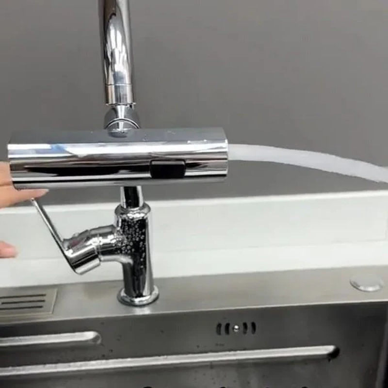 Kitchen Luxe -  Kitchen Faucet Attachment Shower Style Easy Setup