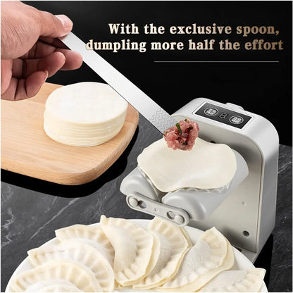 1Pc Automatic Electric Dumpling Maker Machine, Automatic Rapid Forming Dumpling Machine Mold, Adjustable & Easy to Operate Home Dumpling Press
