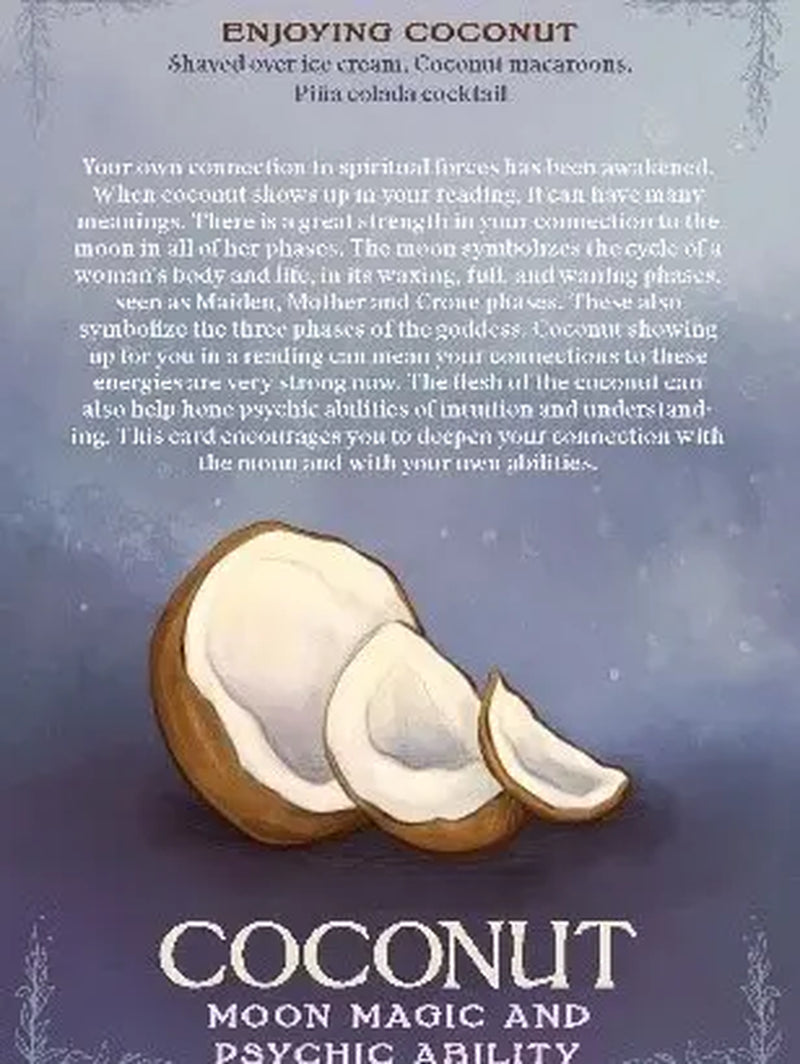 A Kitchen Witch'S Culinary Oracle Deck - Gain Daily Insight and Bring Magic to Your Meals with Everyday Ingredients in This Easy to Use Oracle Deck