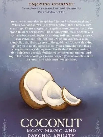 A Kitchen Witch'S Culinary Oracle Deck - Gain Daily Insight and Bring Magic to Your Meals with Everyday Ingredients in This Easy to Use Oracle Deck