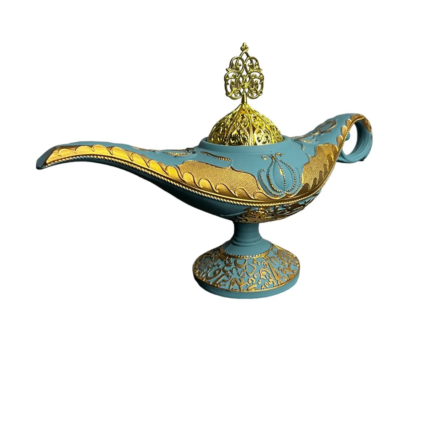Arabian Incense Burner Aladdin Lamp, Home Fragrance Aroma Freshener, Decorative Gift for Home Supplies