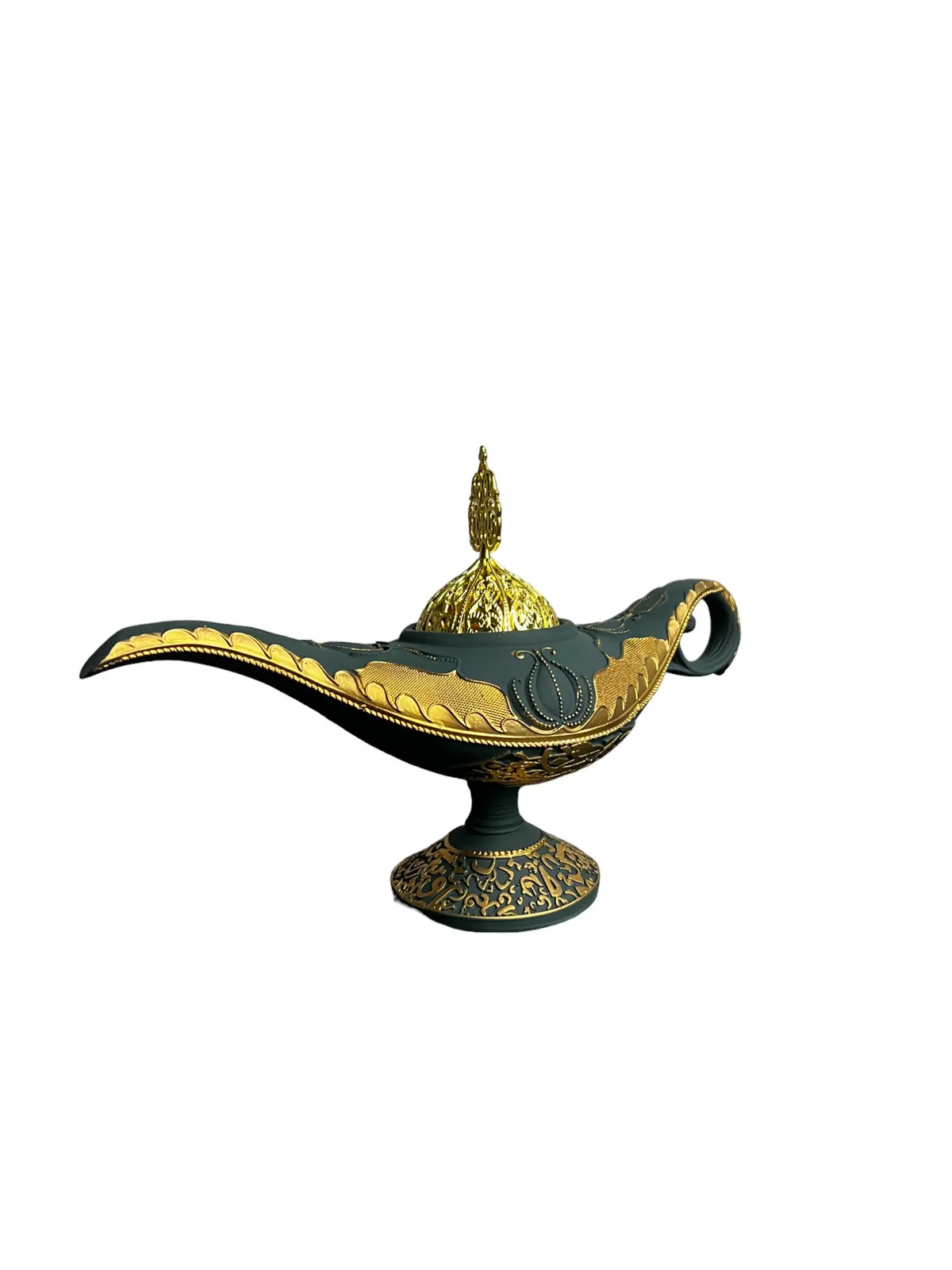 Arabian Incense Burner Aladdin Lamp, Home Fragrance Aroma Freshener, Decorative Gift for Home Supplies
