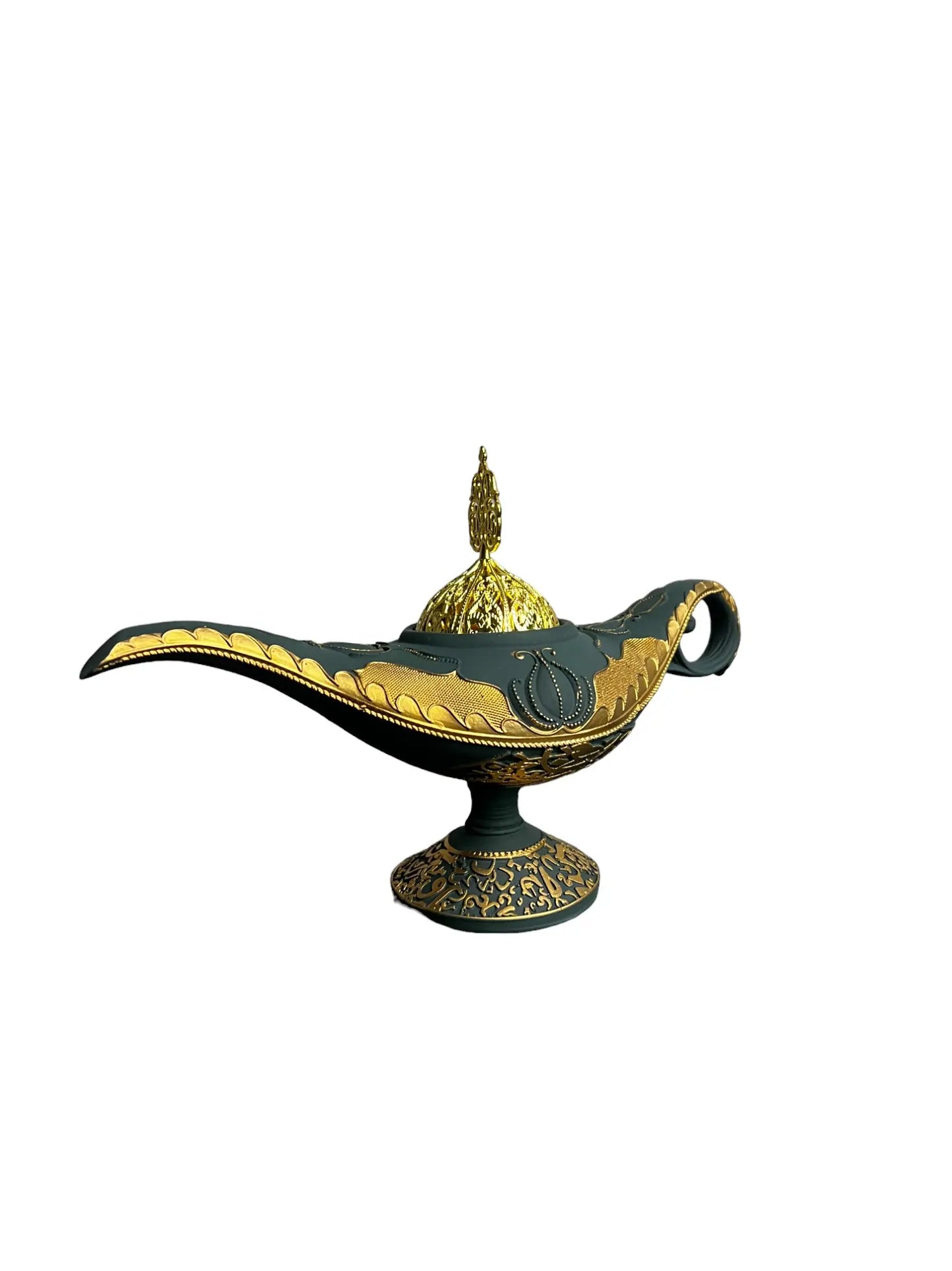 Arabian Incense Burner Aladdin Lamp, Home Fragrance Aroma Freshener, Decorative Gift for Home Supplies