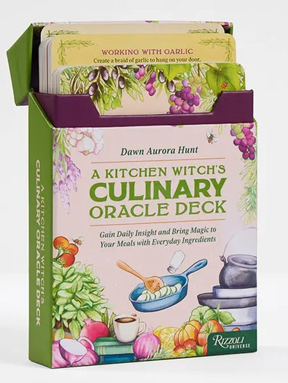 A Kitchen Witch'S Culinary Oracle Deck - Gain Daily Insight and Bring Magic to Your Meals with Everyday Ingredients in This Easy to Use Oracle Deck