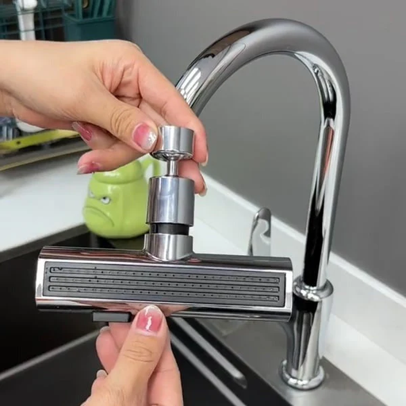 Kitchen Luxe -  Kitchen Faucet Attachment Shower Style Easy Setup